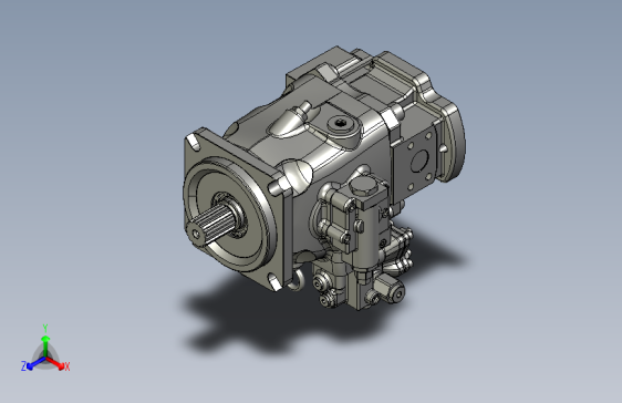 HP6V排量65cc轴向柱塞变量泵