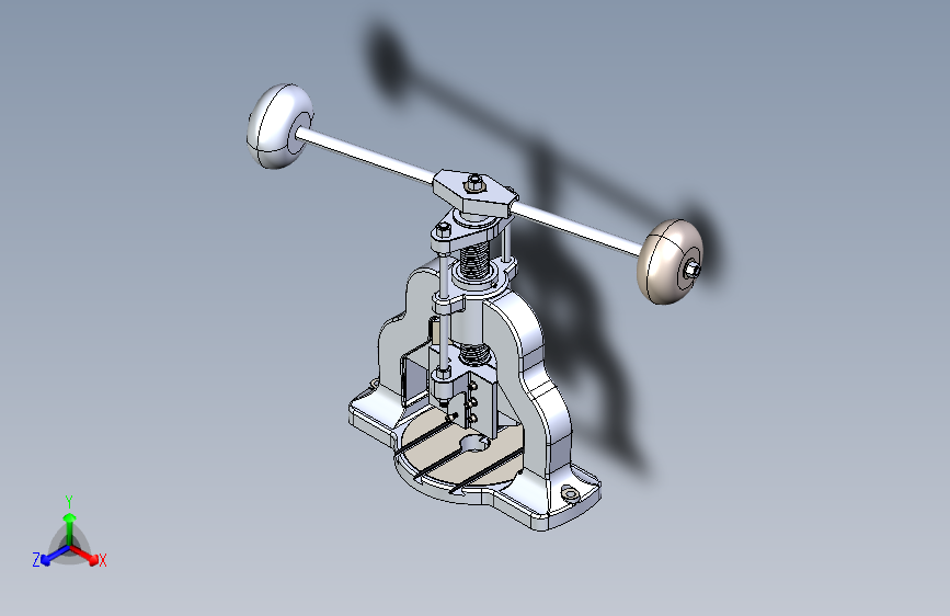 双面球压机  step