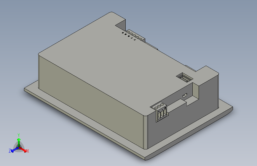 触摸屏控制面板