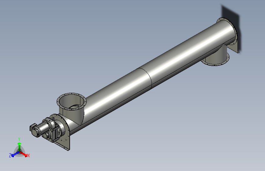 25英寸螺旋输送机
