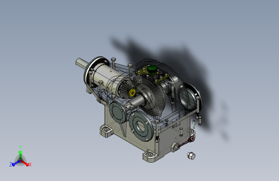 链式输送机传动装置与三维实体造型设计【含Proe三维图】