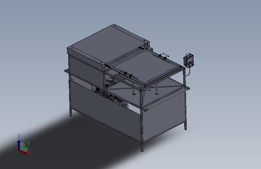 亚克力成型机设计模型