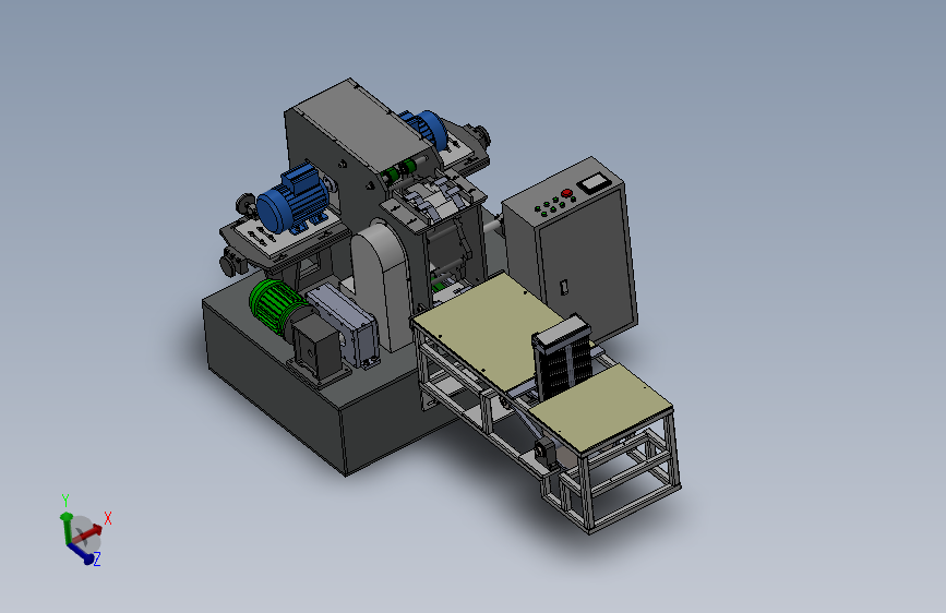 自动木材切割成型设备
