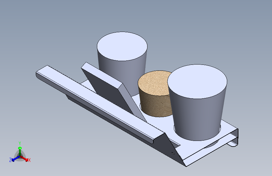 带杯架的手机支架