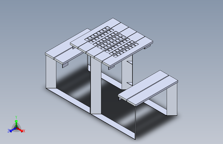 功能美观的棋盘桌