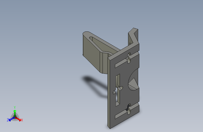 固定副本 Clio1 的仪表板帽支架。
