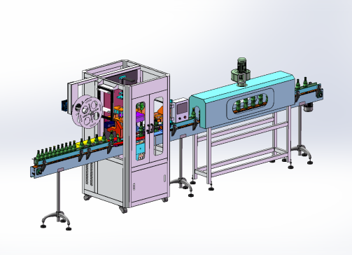 热收缩膜套标热缩机