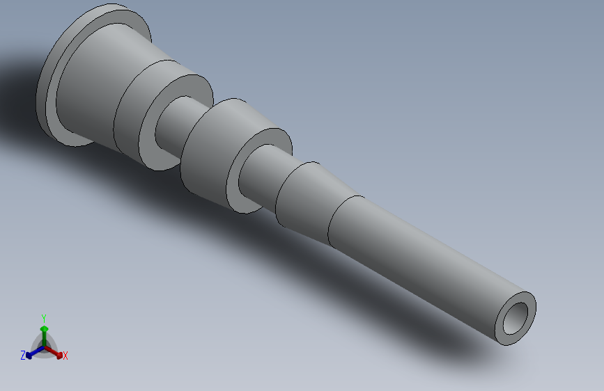 具表面造型的3D模型
