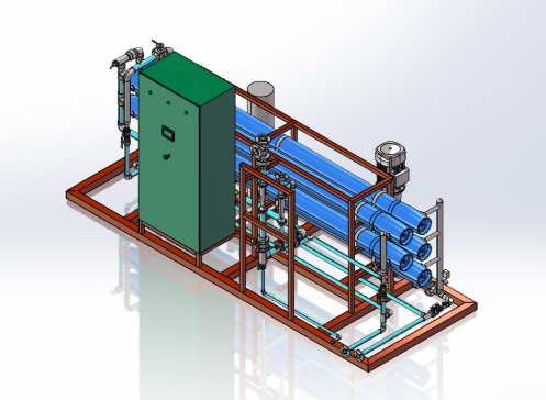反渗透净水设备7T