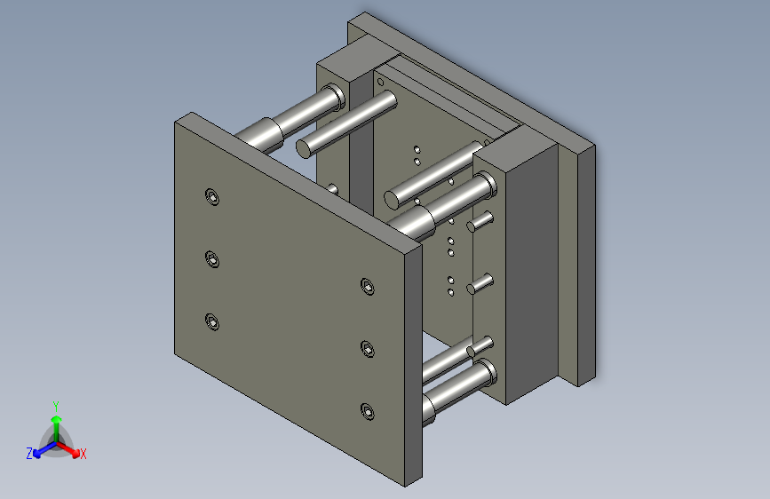 柜子固定扣模具设计