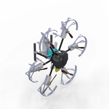 农业六轴无人机