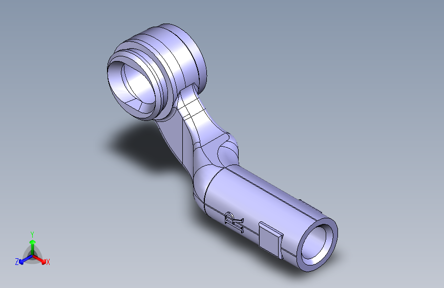 内拉杆-by中望3D