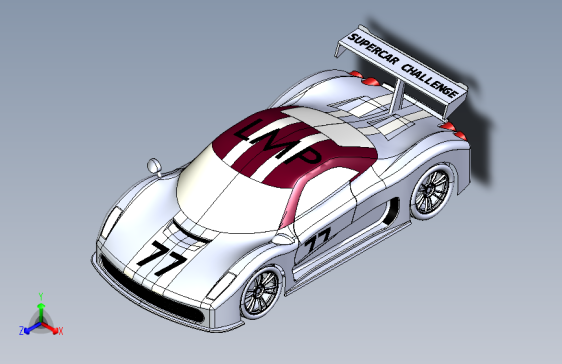 超级跑车挑战赛专用车