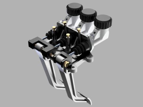 340-4828-带主缸的踏板总成