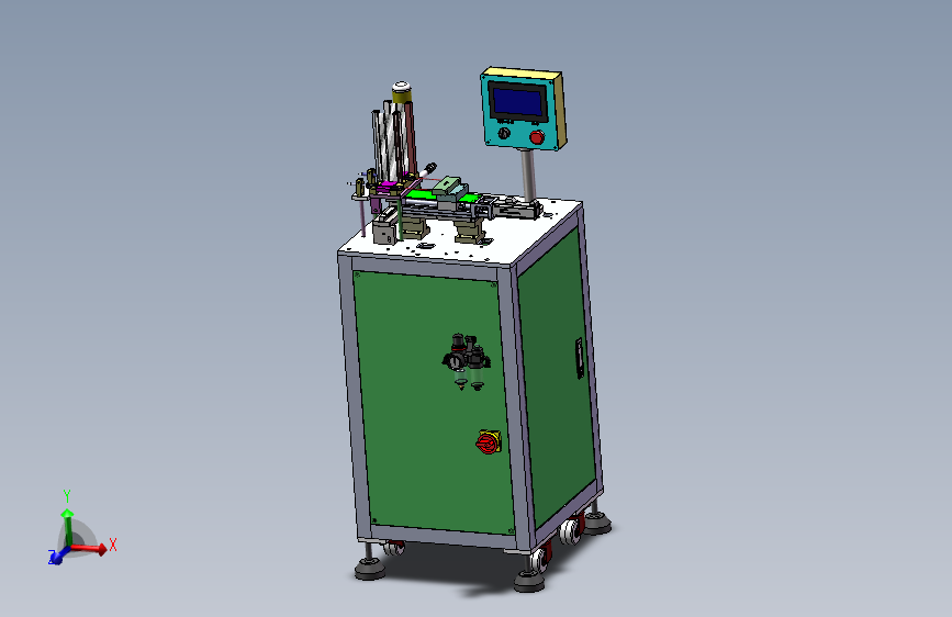 钢针自动上料装配图