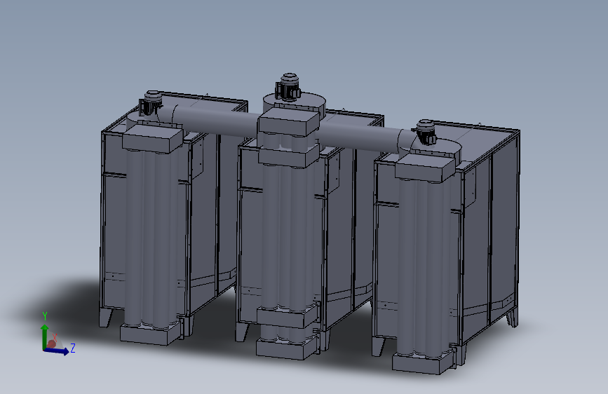 后处理干燥设备设计模型