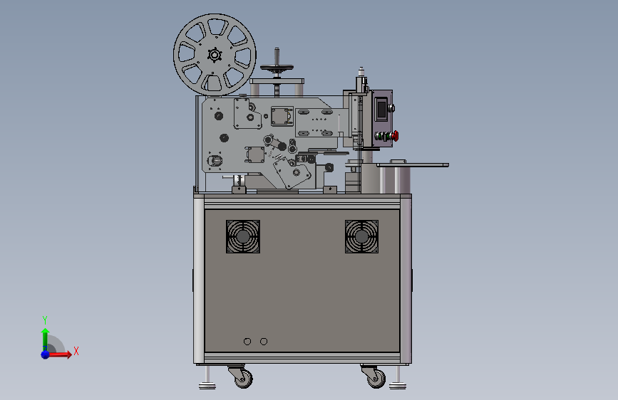新转盘贴标机装配体