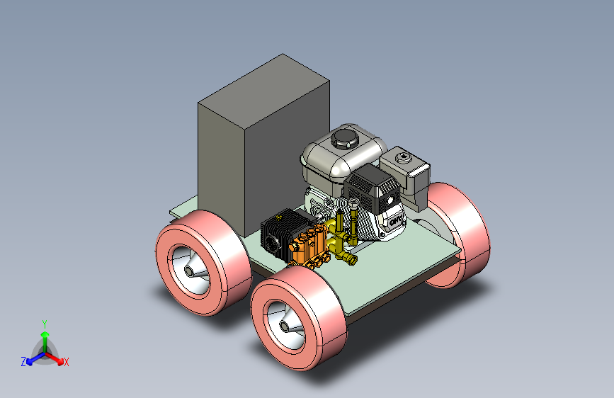 发电机移动应急电源设计