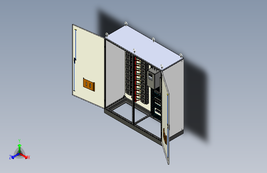 仿威图630A竖装+软启动布局2