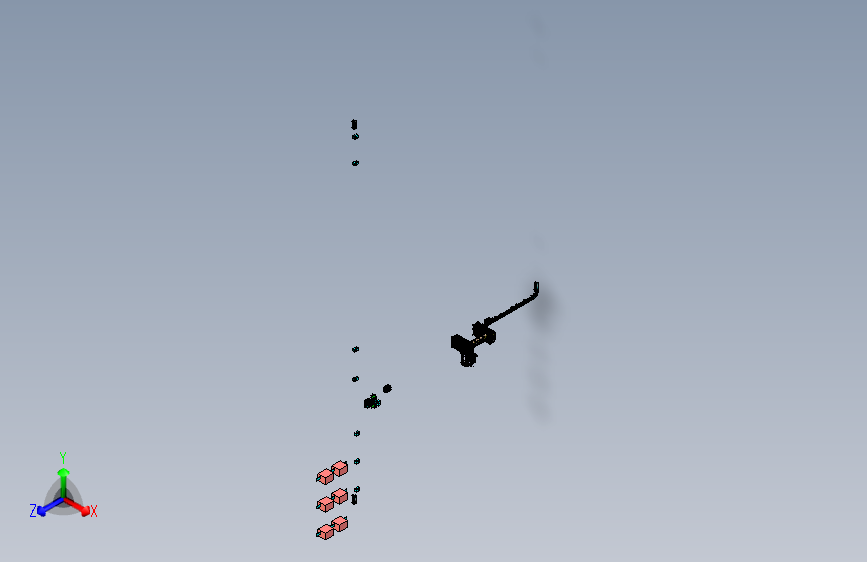 工厂物流输送布局图3D