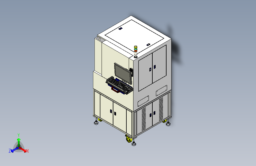激光焊接机机架总成