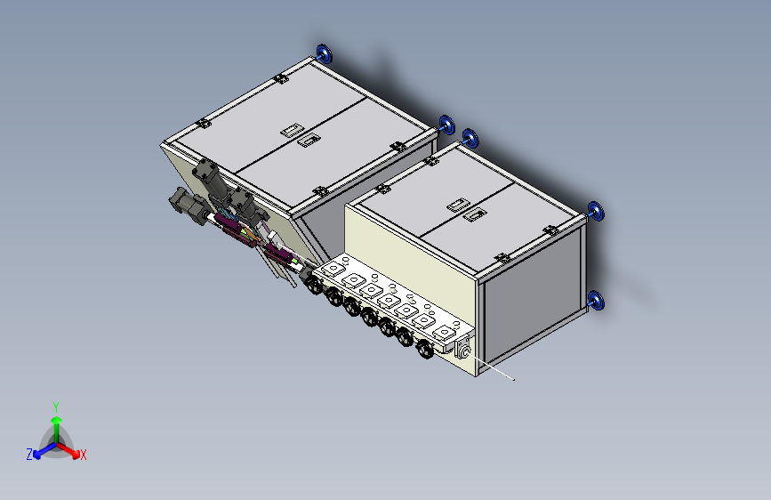 连续自动切断折弯机