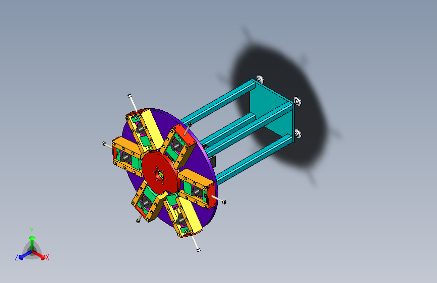 六工站旋转自夹紧分料机