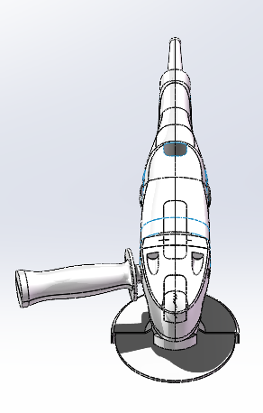 工具切割机模型