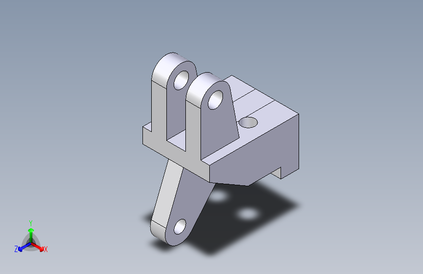 可调节的铰链模型