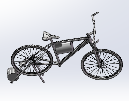 自行车水泵设计模型