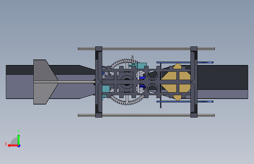 同轴双旋翼类直升机_SOLIDWORKS 2016_模型图纸下载 – 懒石网