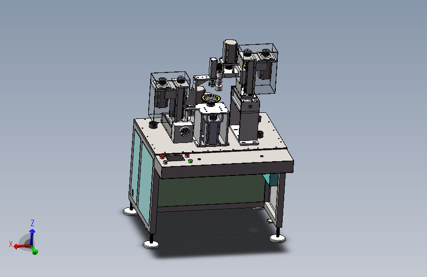 8.22齿轮去毛刺完整总装图
