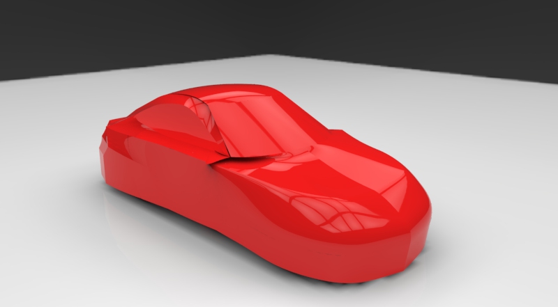 三维CAD图纸车模型-中望3D