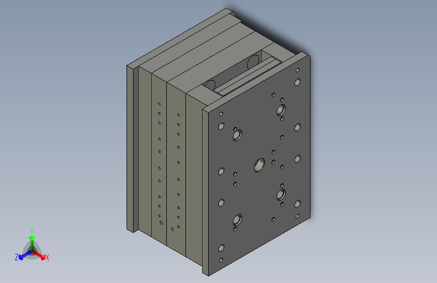 家具藤条面板模具设计