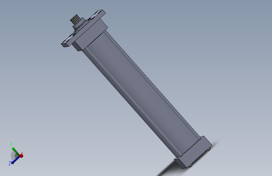 前置安装的液压缸