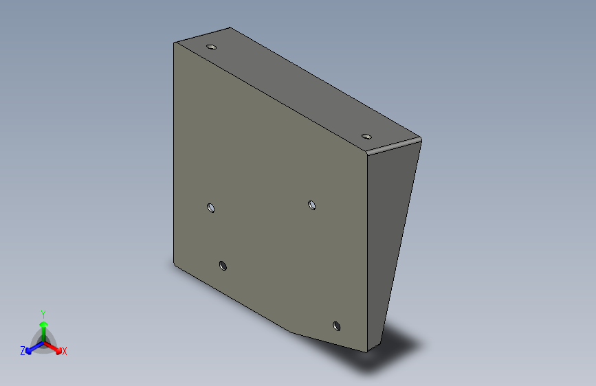 倾斜壁挂模型车