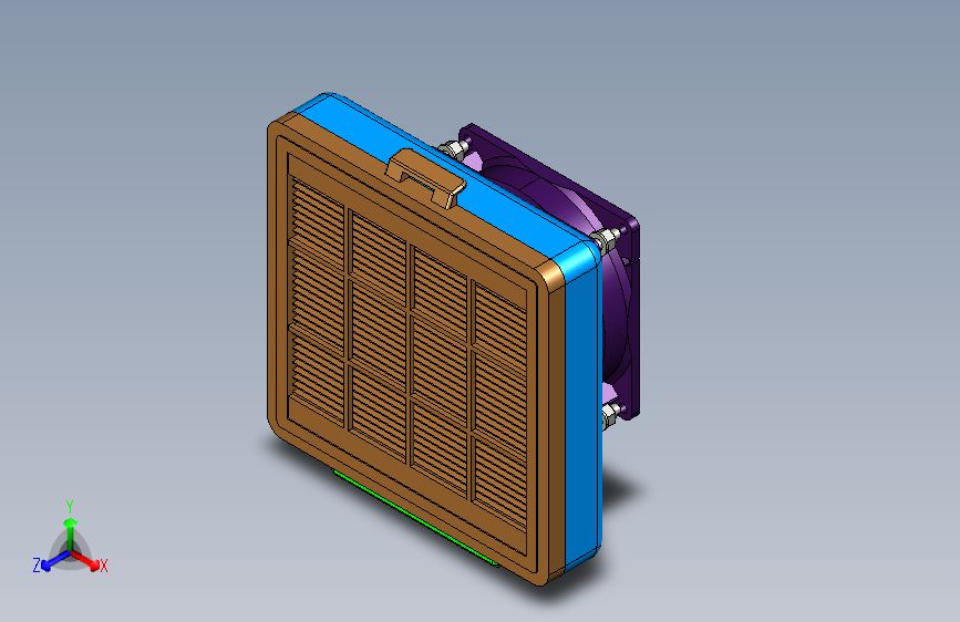 带防尘过滤功能散热器---976216--30