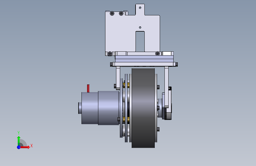 伺服电机转向驱动机构