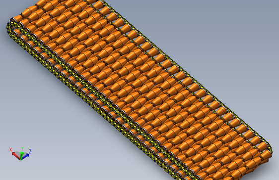 马铃薯种切割机PGS4-辊轮链排总装