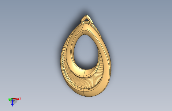 三维设计的项链