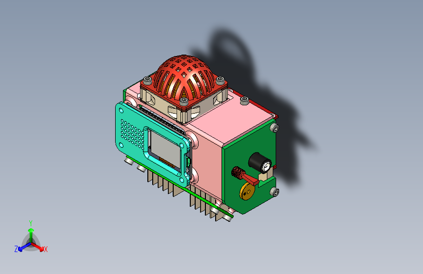双风扇PWM驱动桥接器