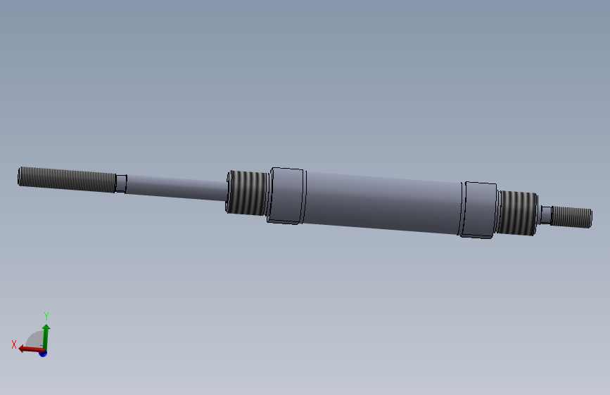 双杆双作用气缸