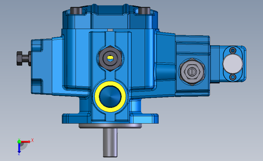 Continental Hydraulics-PVX-8B30-RF-P-1S17_SOLIDWORKS 2011_模型图纸下载 – 懒石网