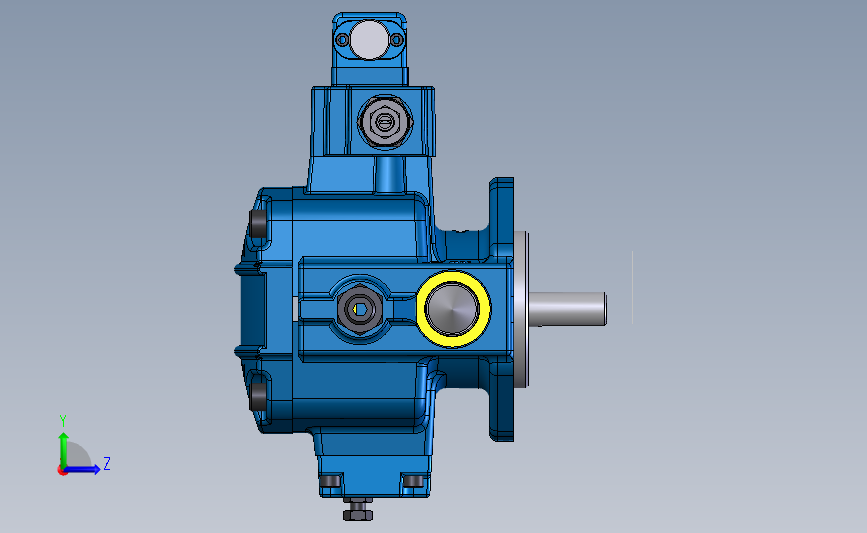 Continental Hydraulics-PVX-11or15B30-RF-P-1S17 左侧视图