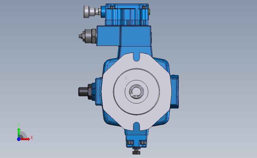 Continental Hydraulics-PVX-11or15B30-RF-P-1S17 正面视图