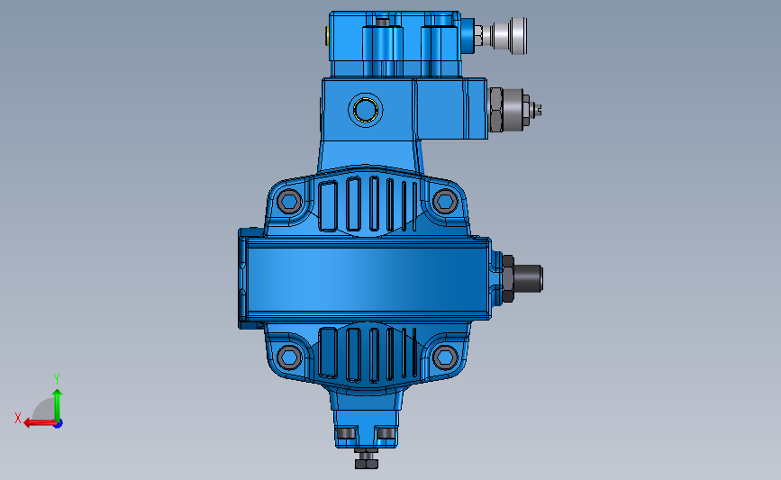 Continental Hydraulics-PVX-11or15B30-RF-P-1S17 背面视图
