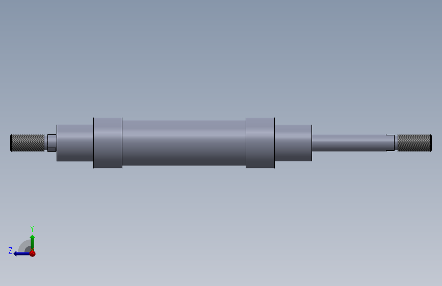 双作用双杆气缸