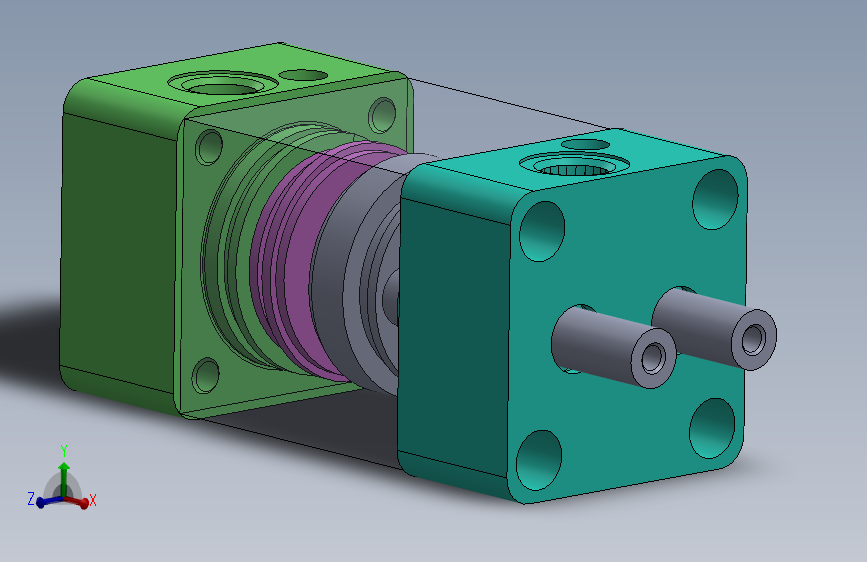 双作用特种气缸