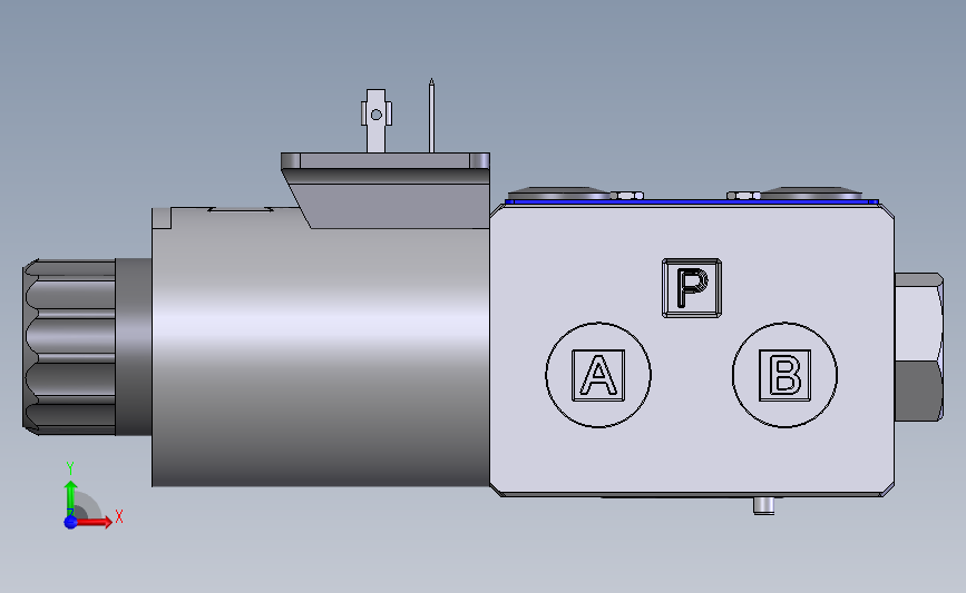 Continental Hydraulics-VSD03M_1_5_DIN_DC 正面视图