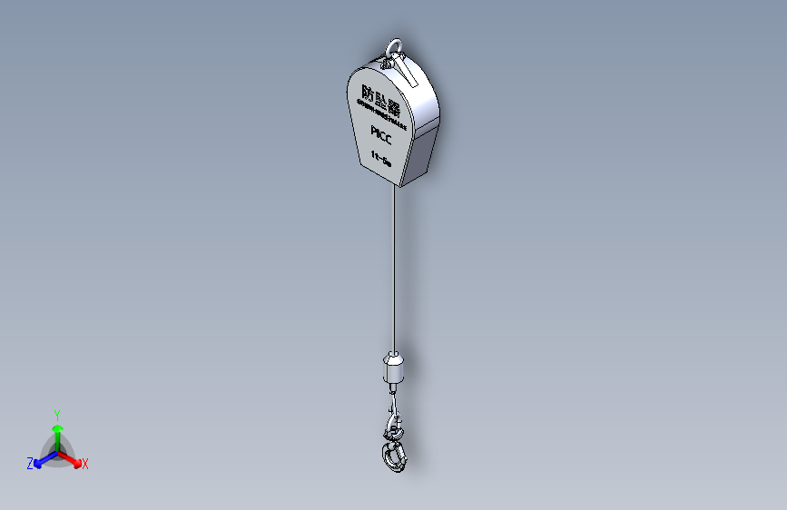 工业用防坠器1t-5m(重型).STEP